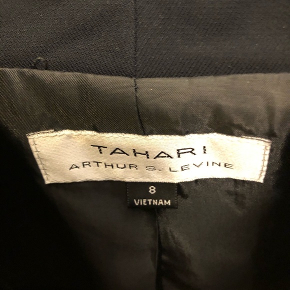 ✅ TAHARI🤎 black long sleeve Blazer - Picture 4 of 5